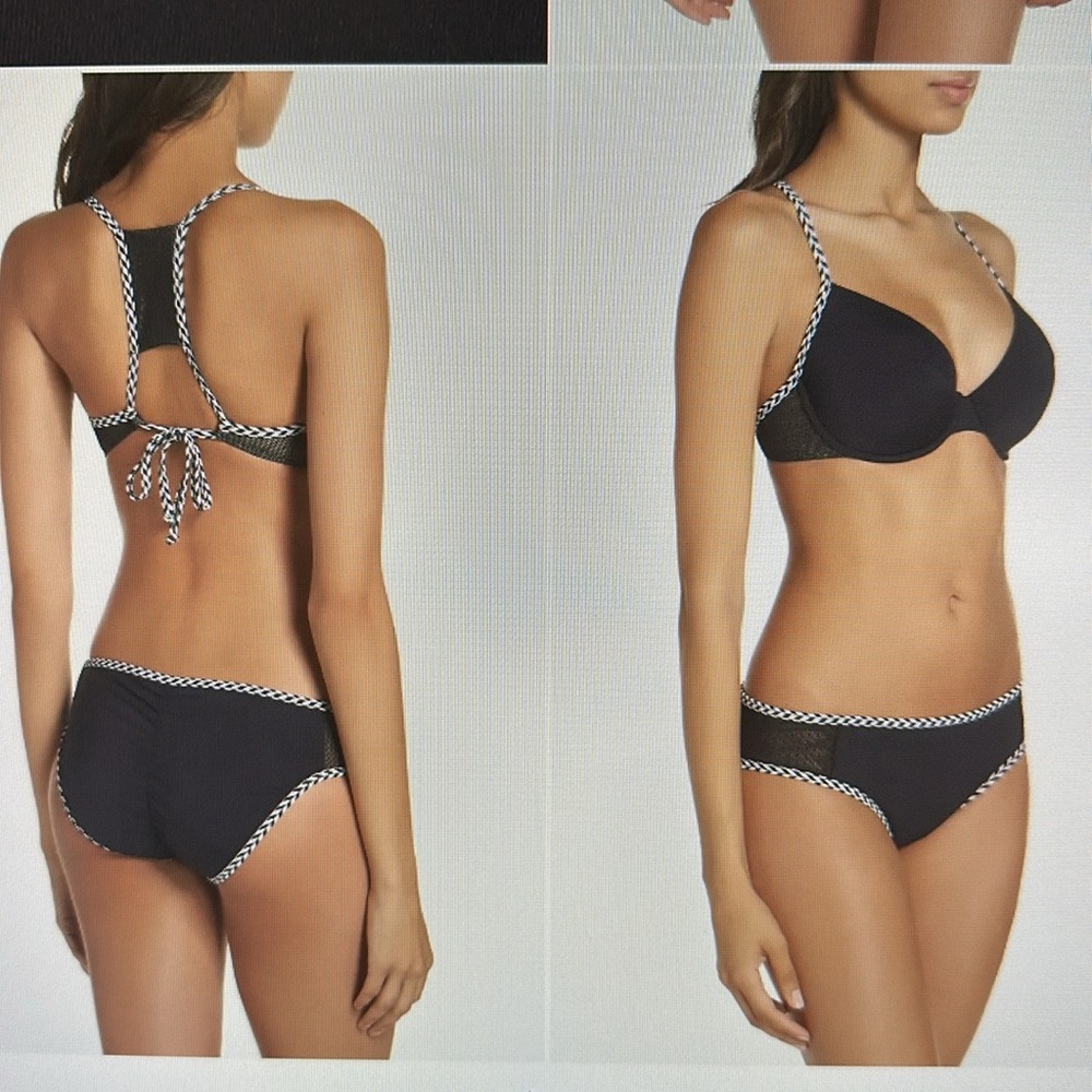 Profile Blush by Gottex-  Desert Palm Underwire Bikini top + bottoms *NWOT